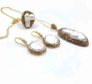 Baroque-Earrings_ring_Necklace-Set-on-Brass