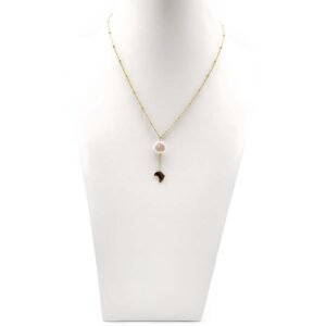 Best Seller: Noriko Necklace on Stainless Steel (Gold Plated)