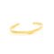 Brass Gold Plated Cuff Bracelet