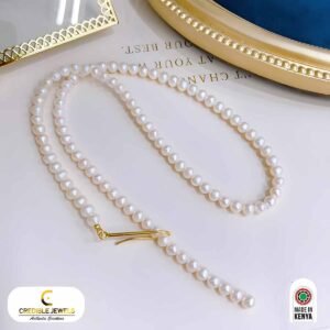 Classic Freshwater Pearl Lariat Necklace