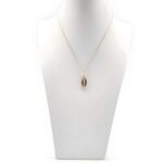 Dainty Shell Drop Necklace with Freshwater Pearls