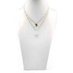 Double Strand Dainty Africa Necklace