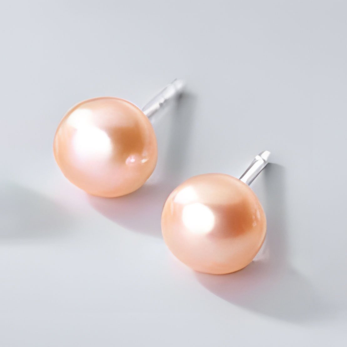 Pink Pearl Studs