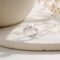 Amani Ring- freshwater pearl set on a cubic zirconia, handcrafted in sterling silver