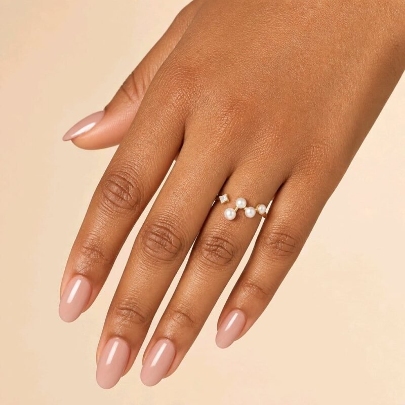 The Zuri Ring celebrates the rare beauty of purple freshwater pearls, thoughtfully handcrafted to make every moment beautifully unforgettable.