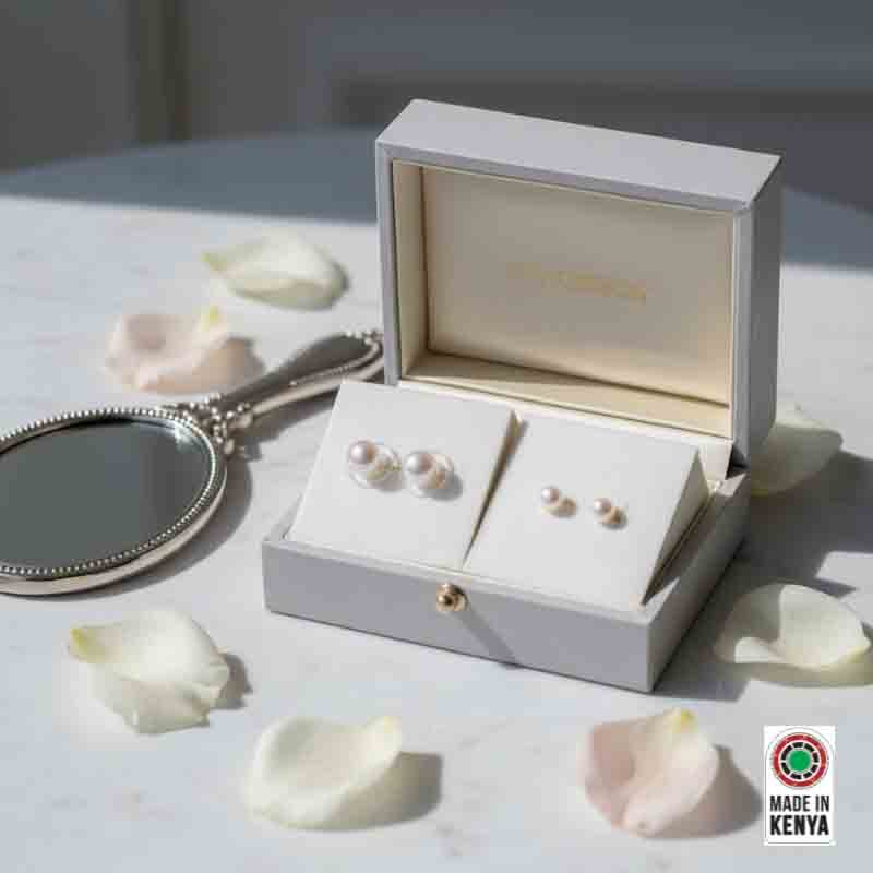 Mini Freshwater Pearl Studs (3–4mm)