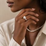 model wearing nuru ring