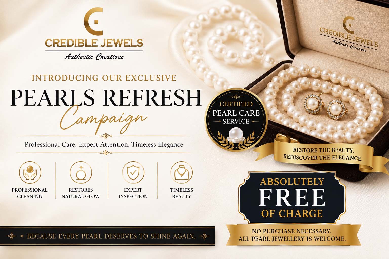 credible jewels pearls refresh