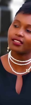 Picture of Irene Ochola with credible jewels products